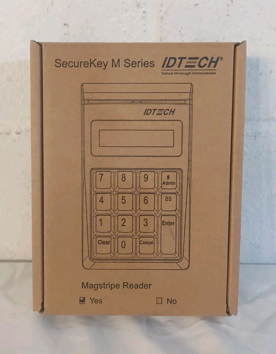 IDTECH Secure Key Card Reader M1 series w/ Magstripe Reader M100 M130