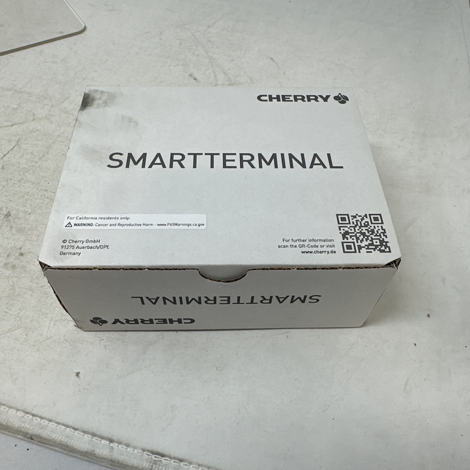 Cherry SmartTerminal ST-1144 – USB Smart Card Reader, ST-1144UB, Black/Grey