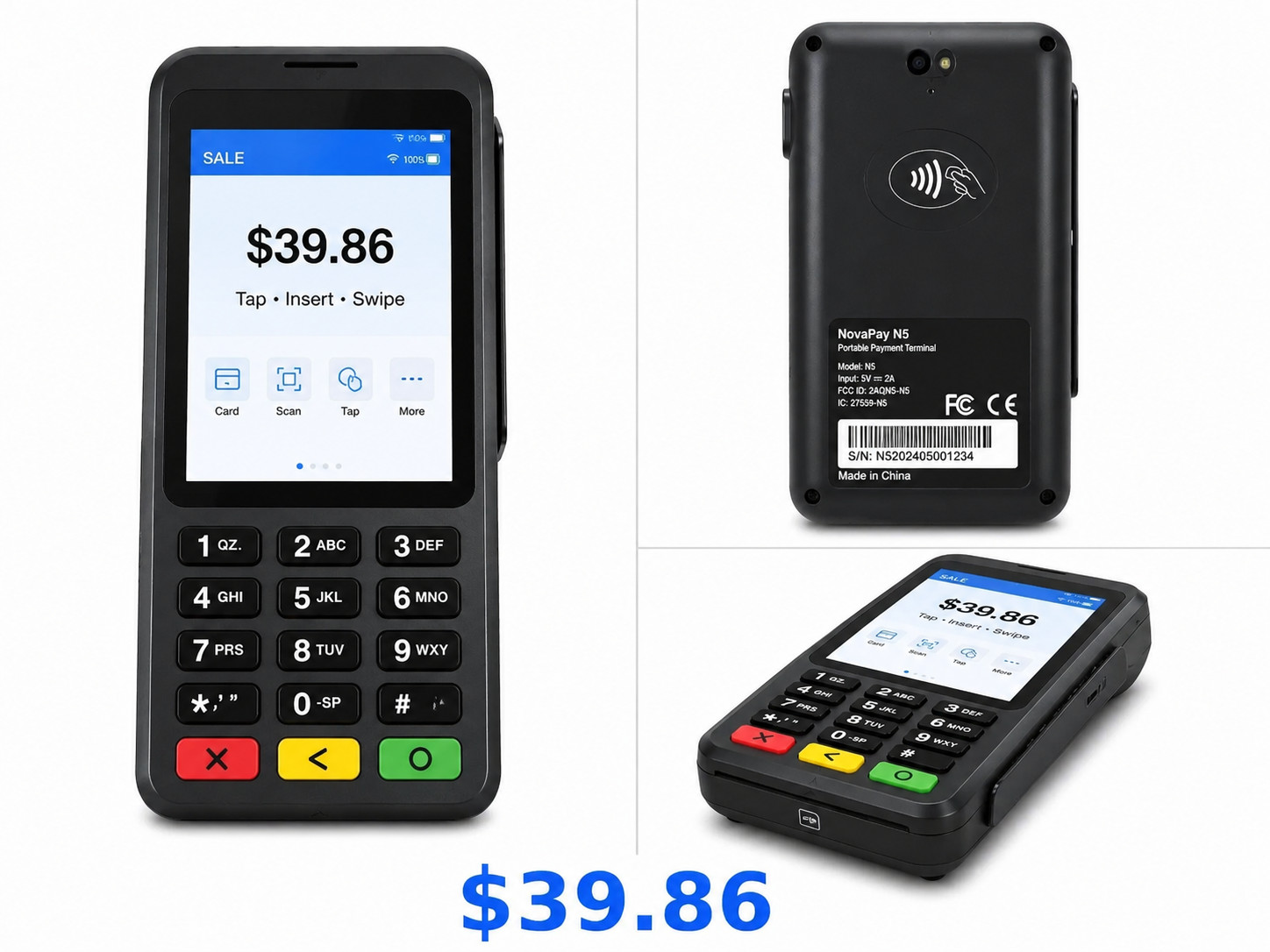 VERIFONE P400 PLUS/ P400 DMSR New REPLACEMENT ONLY DEVICE.