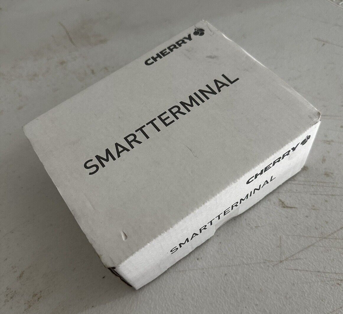 CHERRY SmartTerminal ST-1144 – SMART card reader – USB 2.0 – white (top), black