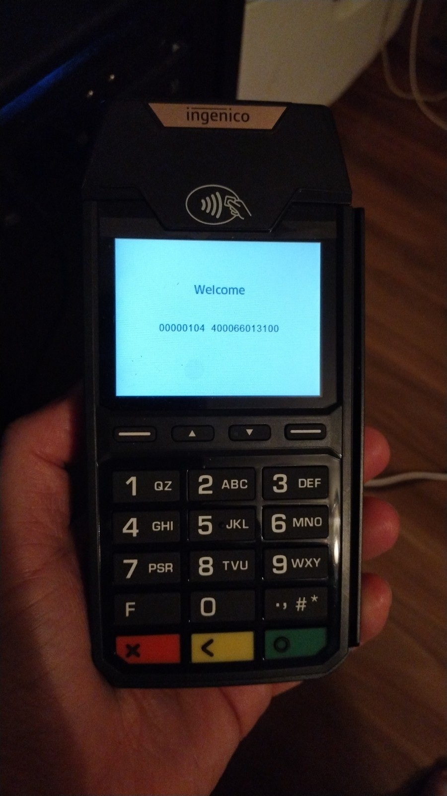 Ingenico Lane/3600 Credit Card Reader POS Terminal Contactless Lot Of 2