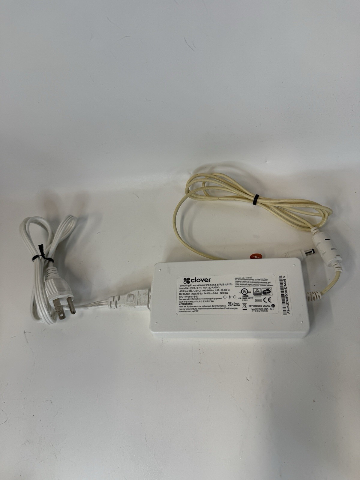 Clover Station AC Adapter 24V 5A Power Supply Adapter FSP120-AABN3 FSP120-AABN2