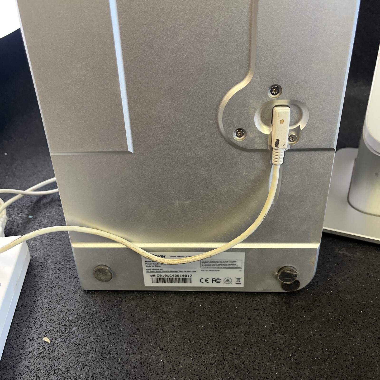 Clover Station C100 POS 1.0 System + P100 Printer + Power Cord WORKING