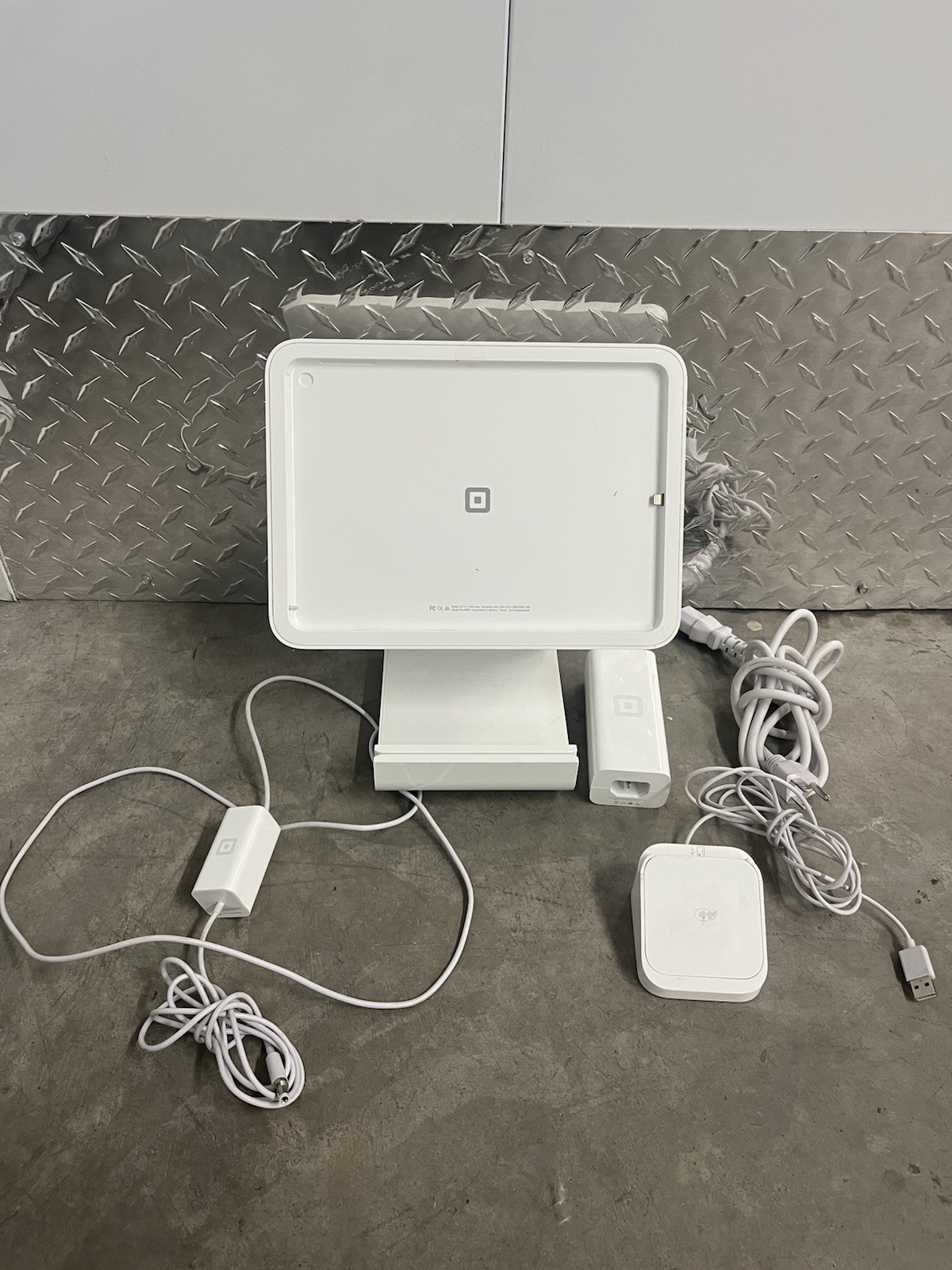 Square Terminal Reader POS System w/ Card Reader S089 & Power Cords *UNTESTED*