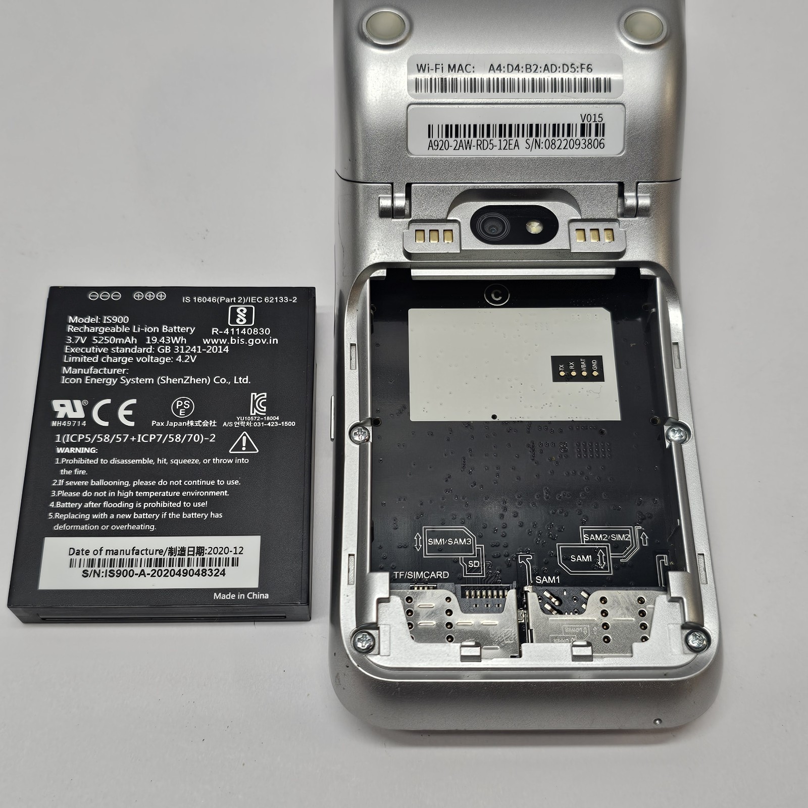 PAX A920 Smart Android POS Terminal NFC Card Reader Payment MERCHANT LOCKED!!!