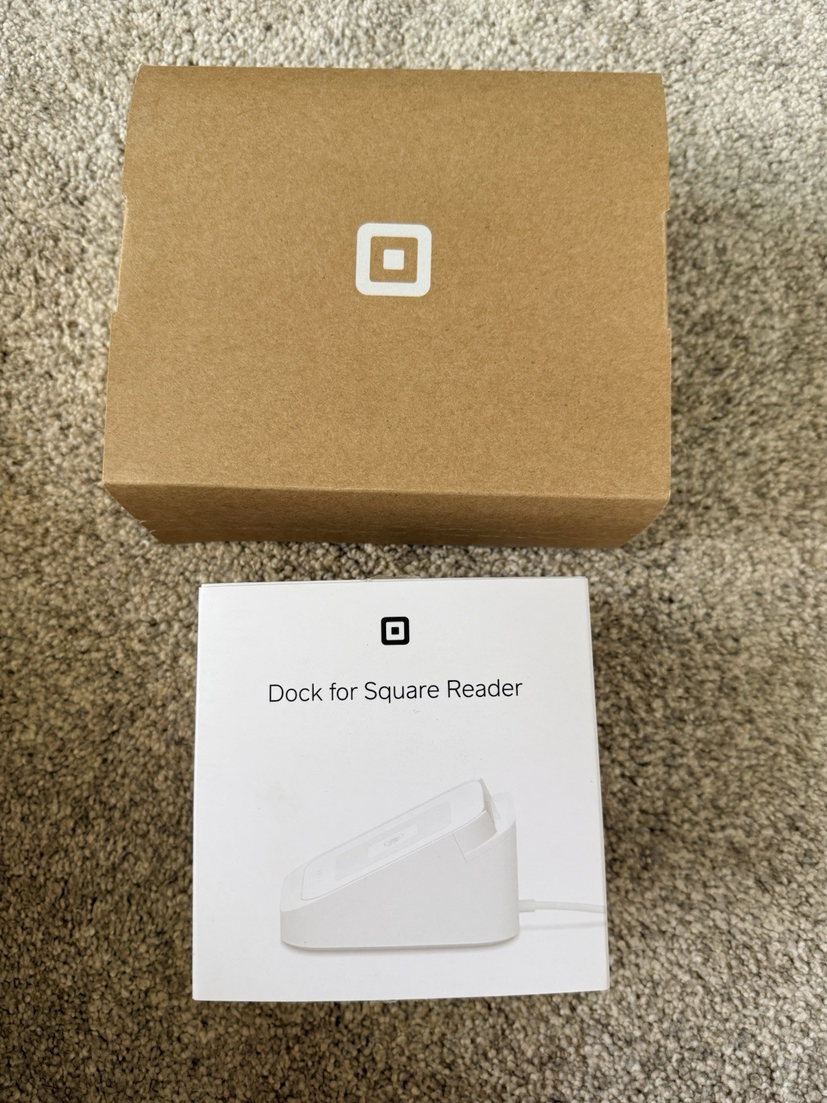 Square A-SKU-0120 Dock for Contactless Credit Card Reader In Box Barely Used