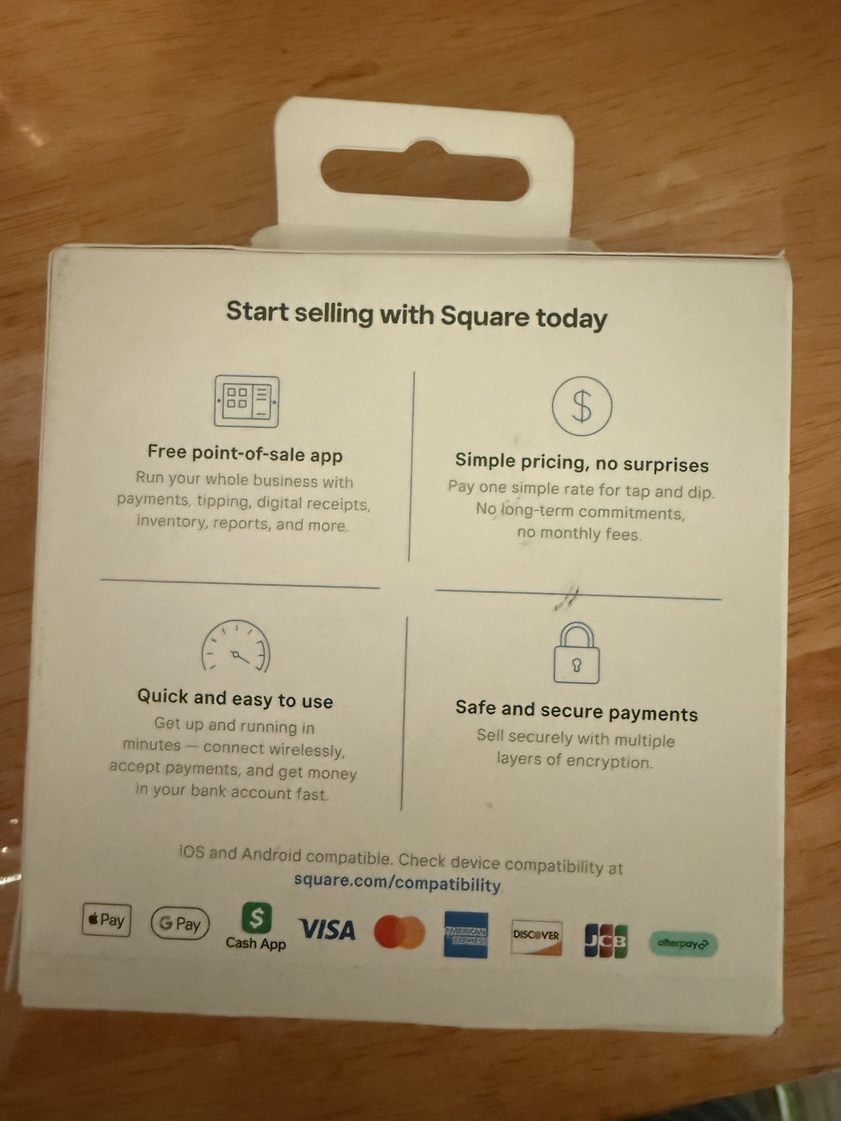 Square Reader for Contactless and Chip (2nd Generation) White Open Box