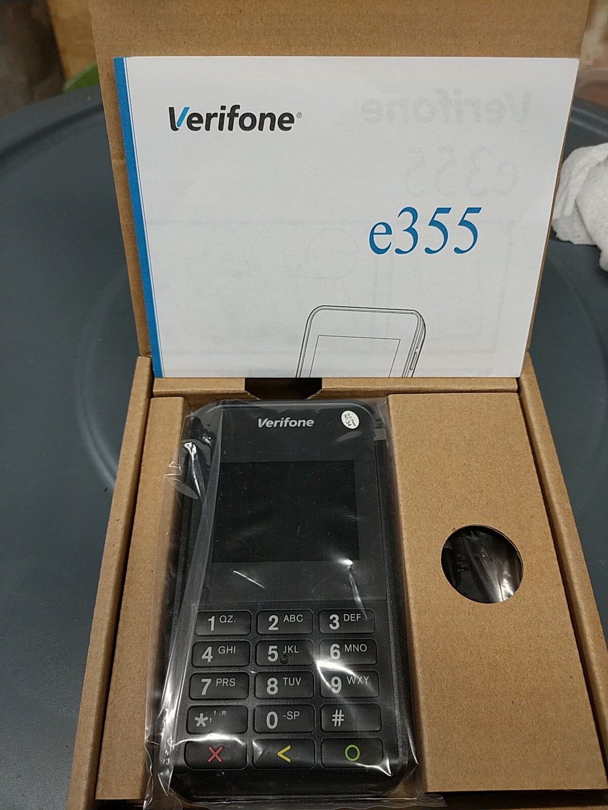 Verifone E355 Bluetooth Wi-Fi Mobile Payment Terminal Device ONLY