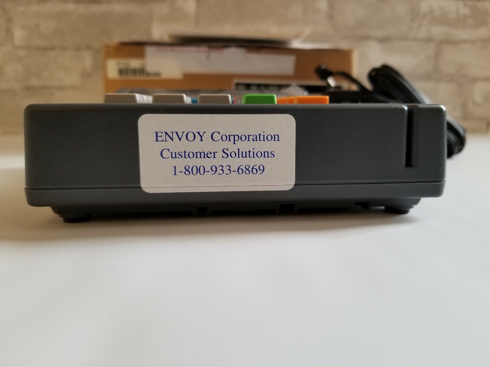 New VeriFone Omni 396 Credit Card/Transaction Office Terminal Reader In Box