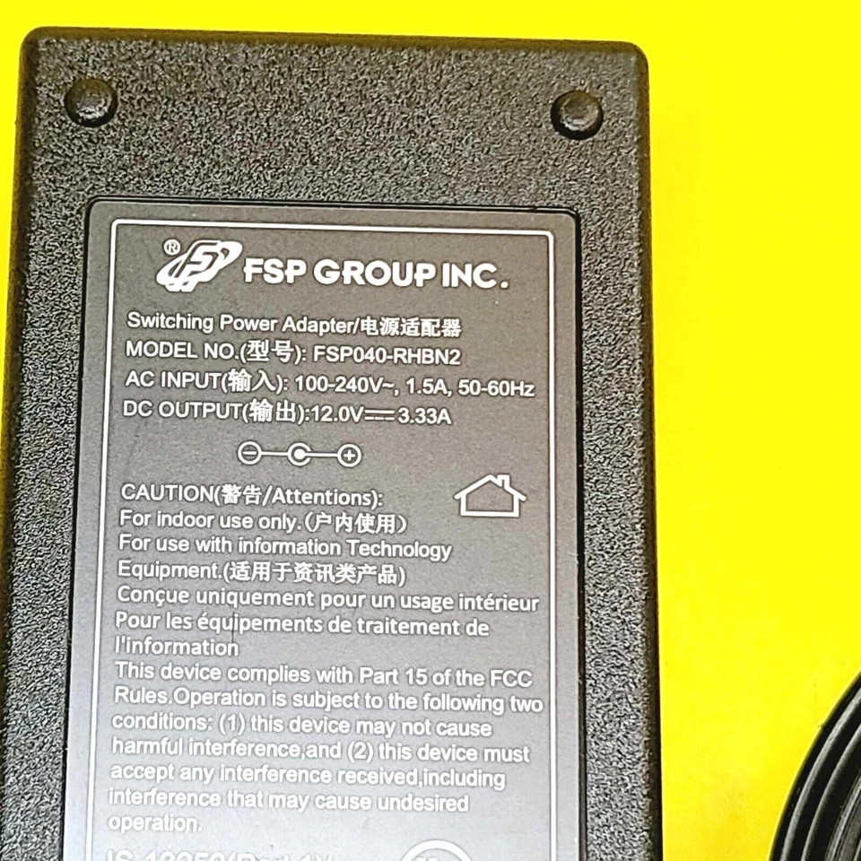 FSP GROUP FSP040-RHBN2 POWER ADAPTER FOR POYNT P3301 POS CHARGING DOCK AC2301