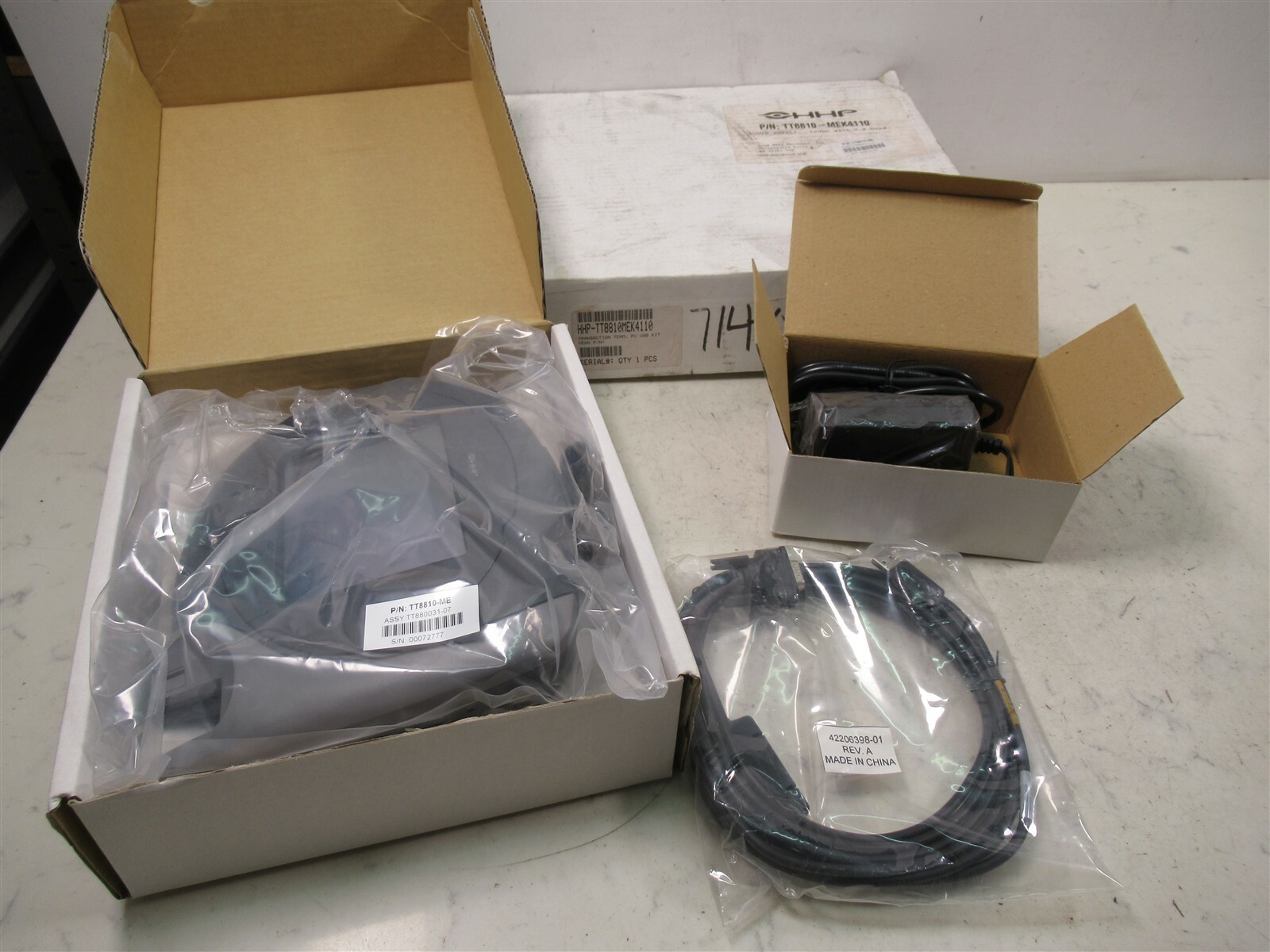 HHP HandHeld Products TT8810-ME Retail POS Transaction Terminal Signature Captur
