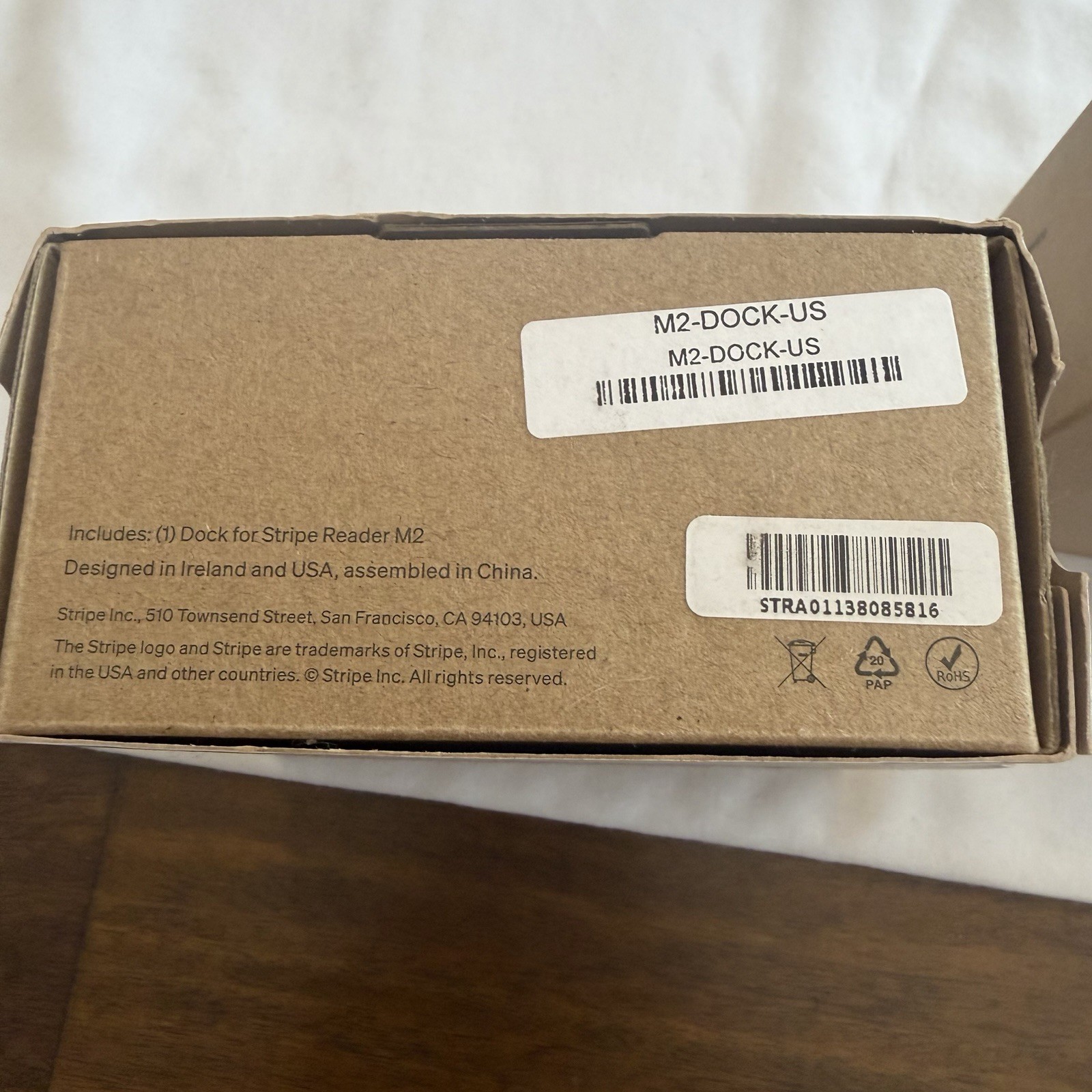 Stripe M2 Card Reader & Dock For Stripe Reader M2