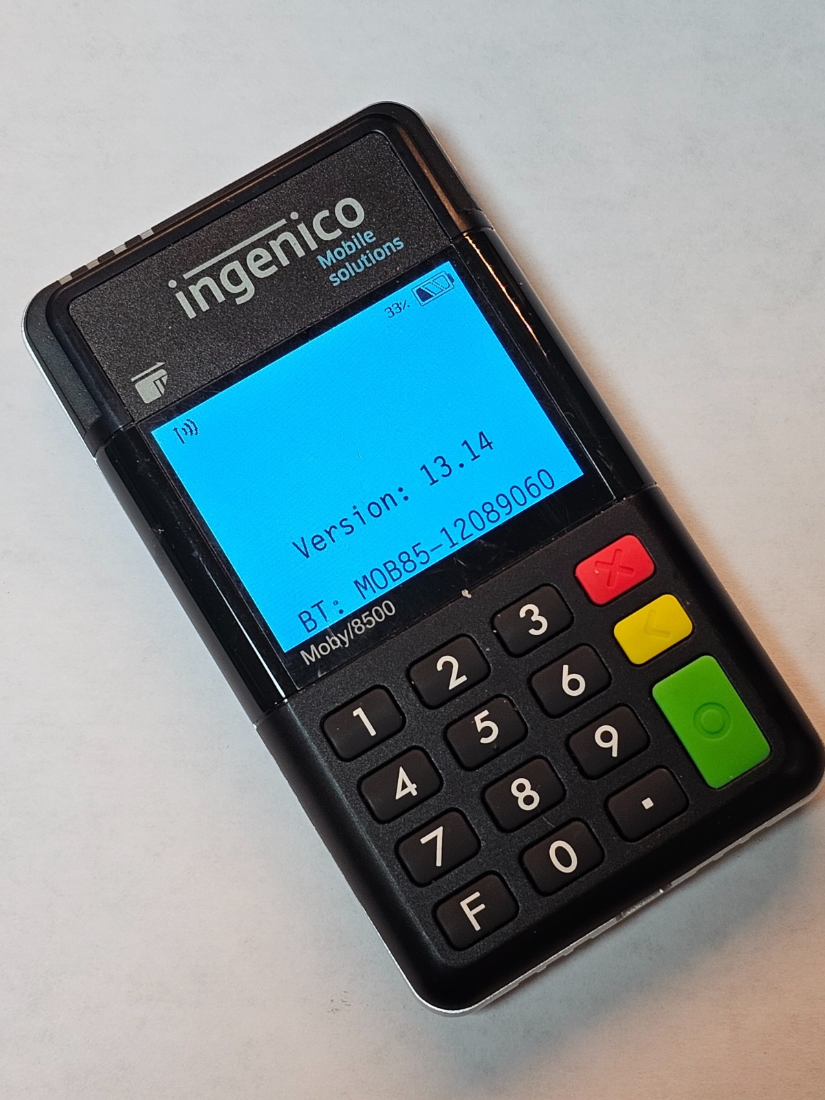 Ingenico Moby/8500 Next Gen Chip Swipe And Pin Wireless Card Reader, Mobile POS