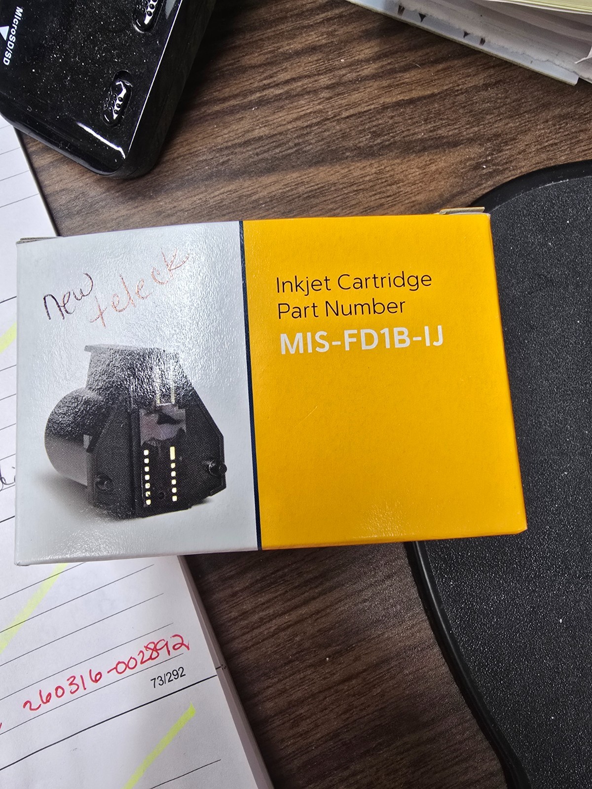MIS FD1B IJ InKjet FD200 Eclipse 3/2019 expiration Date New Unopened Pk