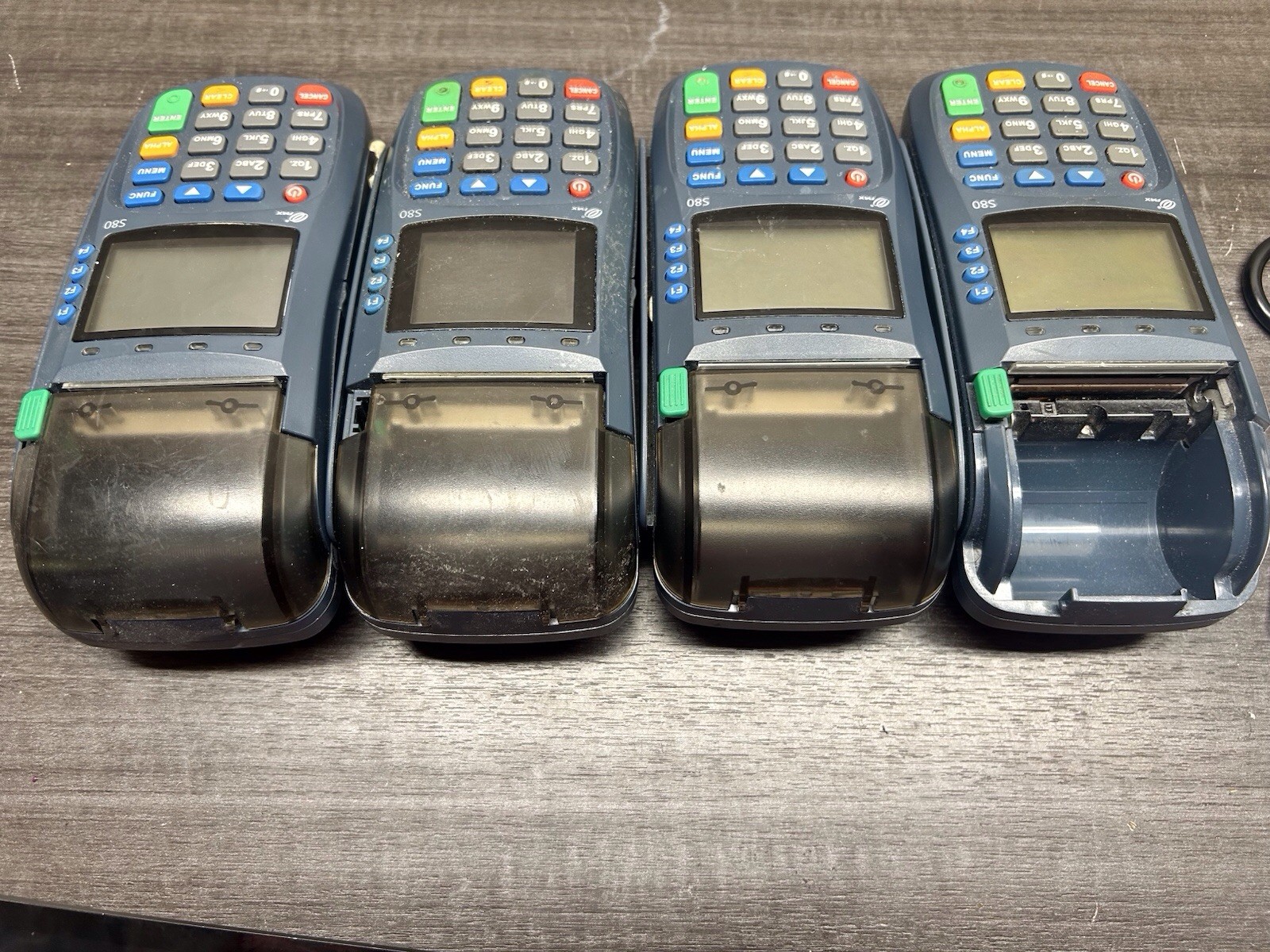 Lot Of 4 PAX S80 EMV NFC Credit Card Machine “Locked” |#D76