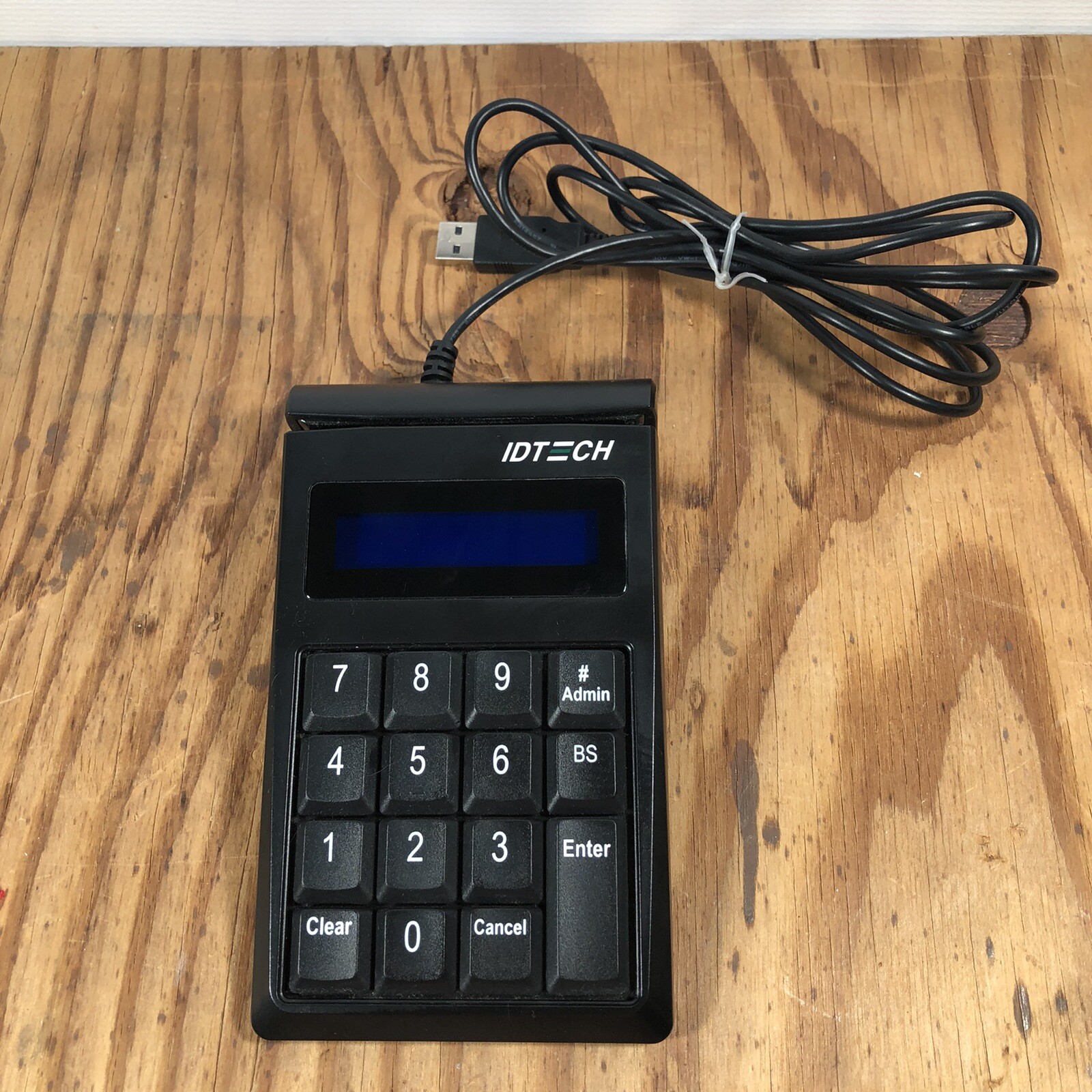 IDTECH Secure Key Card Reader M130 w/ Magstripe Reader IDSK-534833BL USB