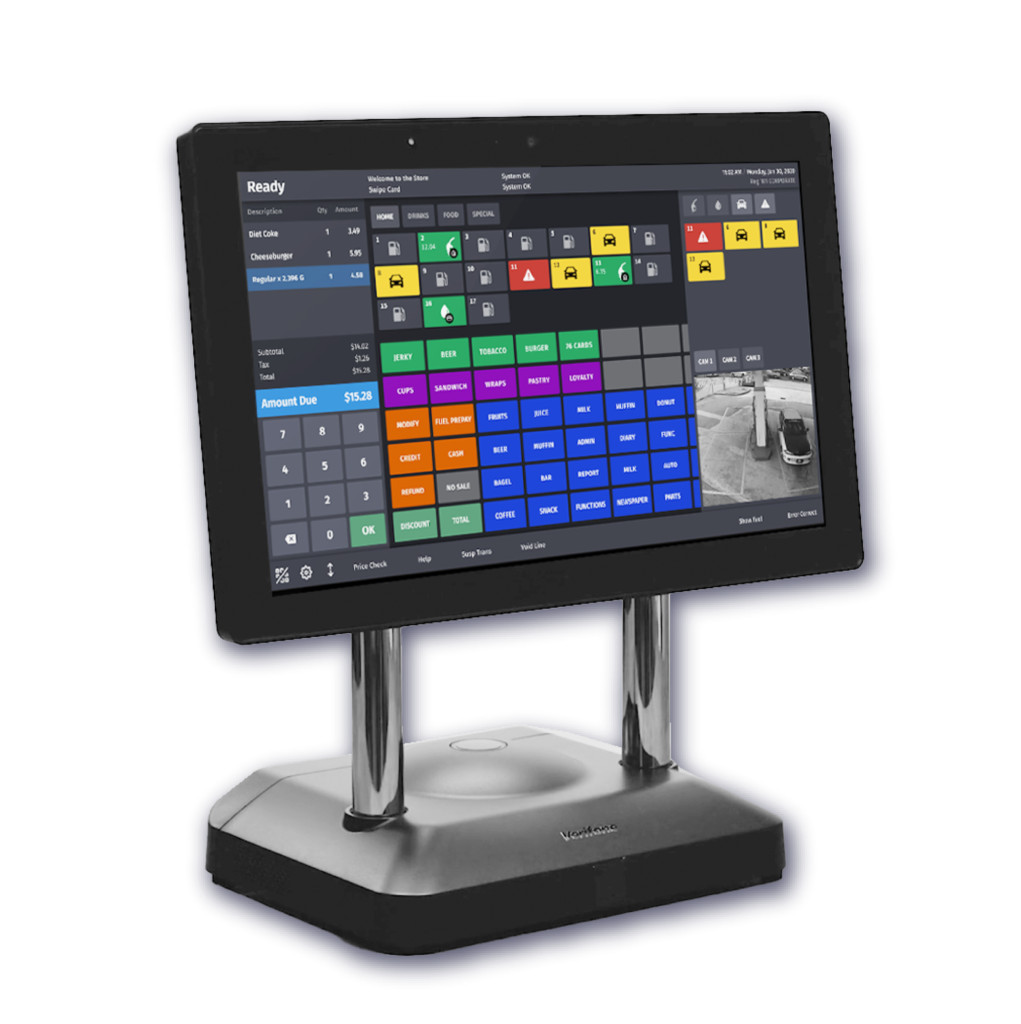 VERIFONE C18 WORKSTATION TERMINAL NA WITH 18.5 IN TOUCHSCREEN DISPLAY…NEW