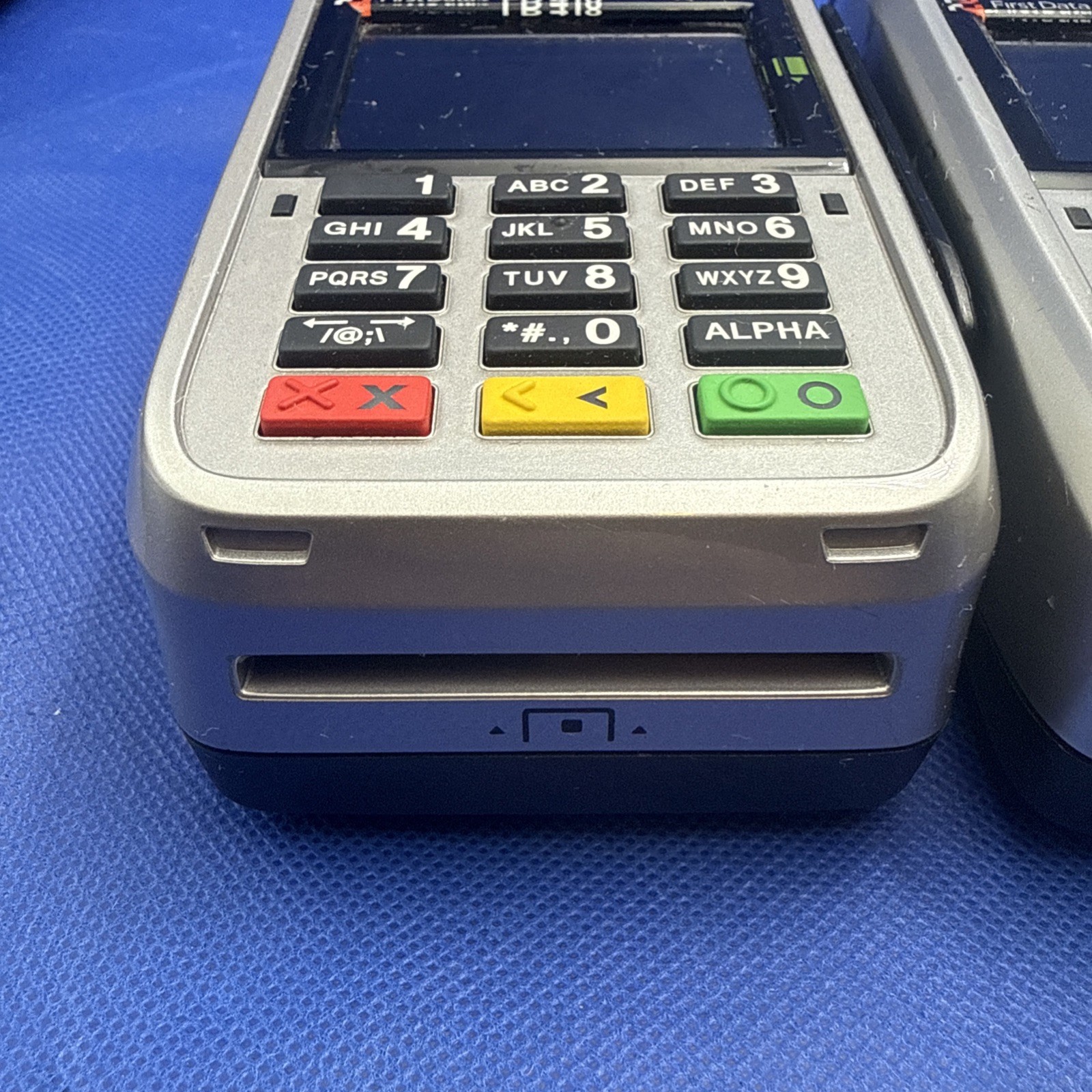 Lot Of 4 First Data FD-410 Credit Card Machine