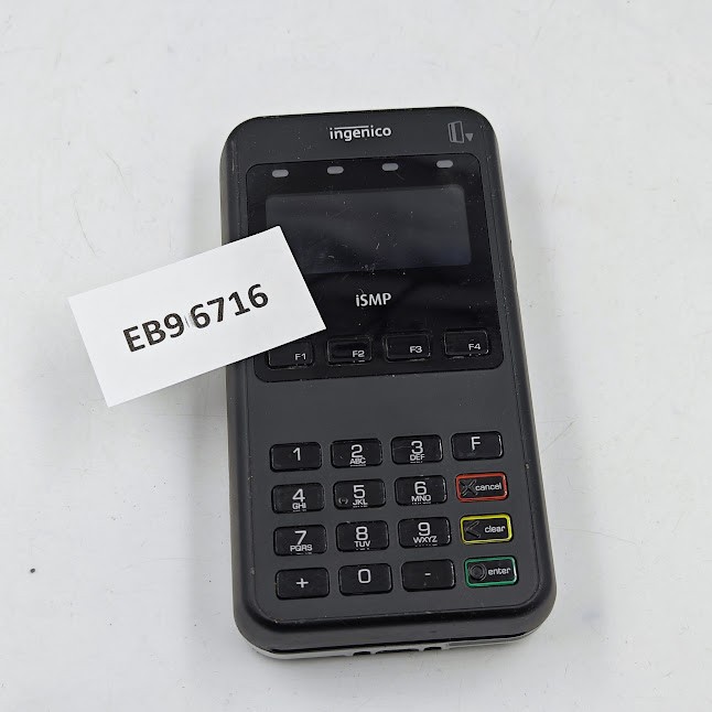 Ingenico iSMP Card Reader – Untested, Signs of Use, Missing Parts
