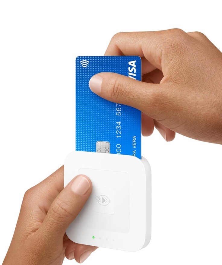 Square A-SKU-0792 Credit Card Reader for Contactless and Chip Machine 2nd Gen.