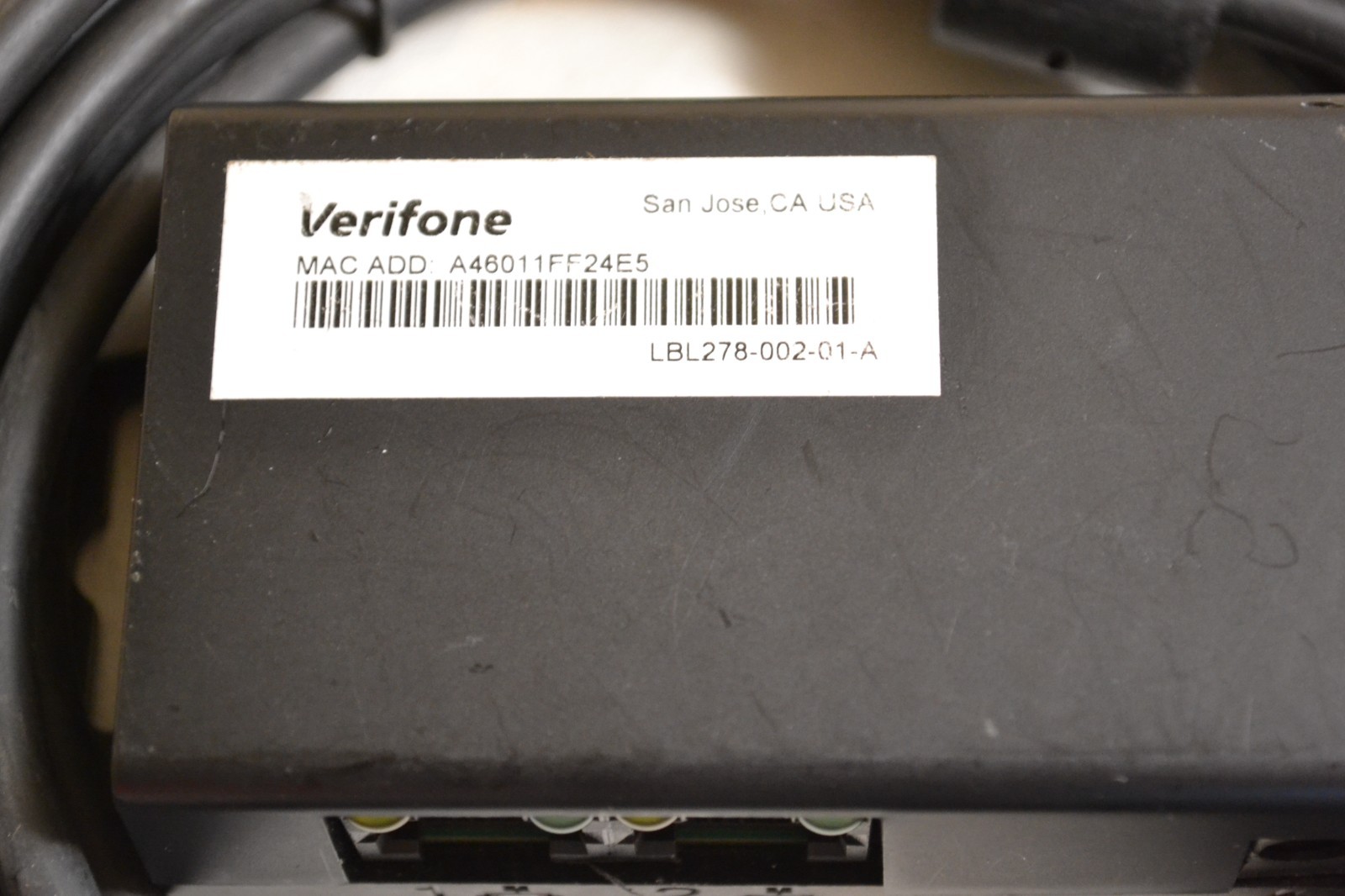 GENUINE Verifone CM5 GB ETH MSC278-123-01-B