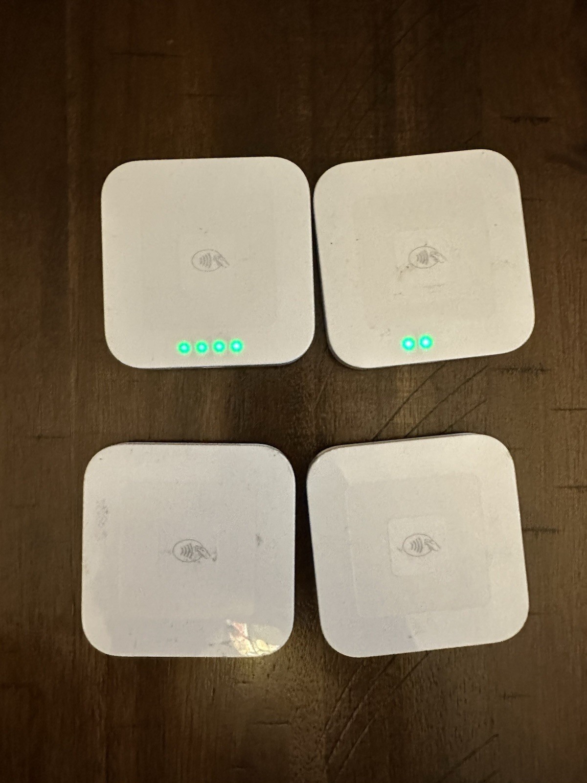 Square Credit Card Reader for Contactless Chip 1st Gen Bundle 4 Pack