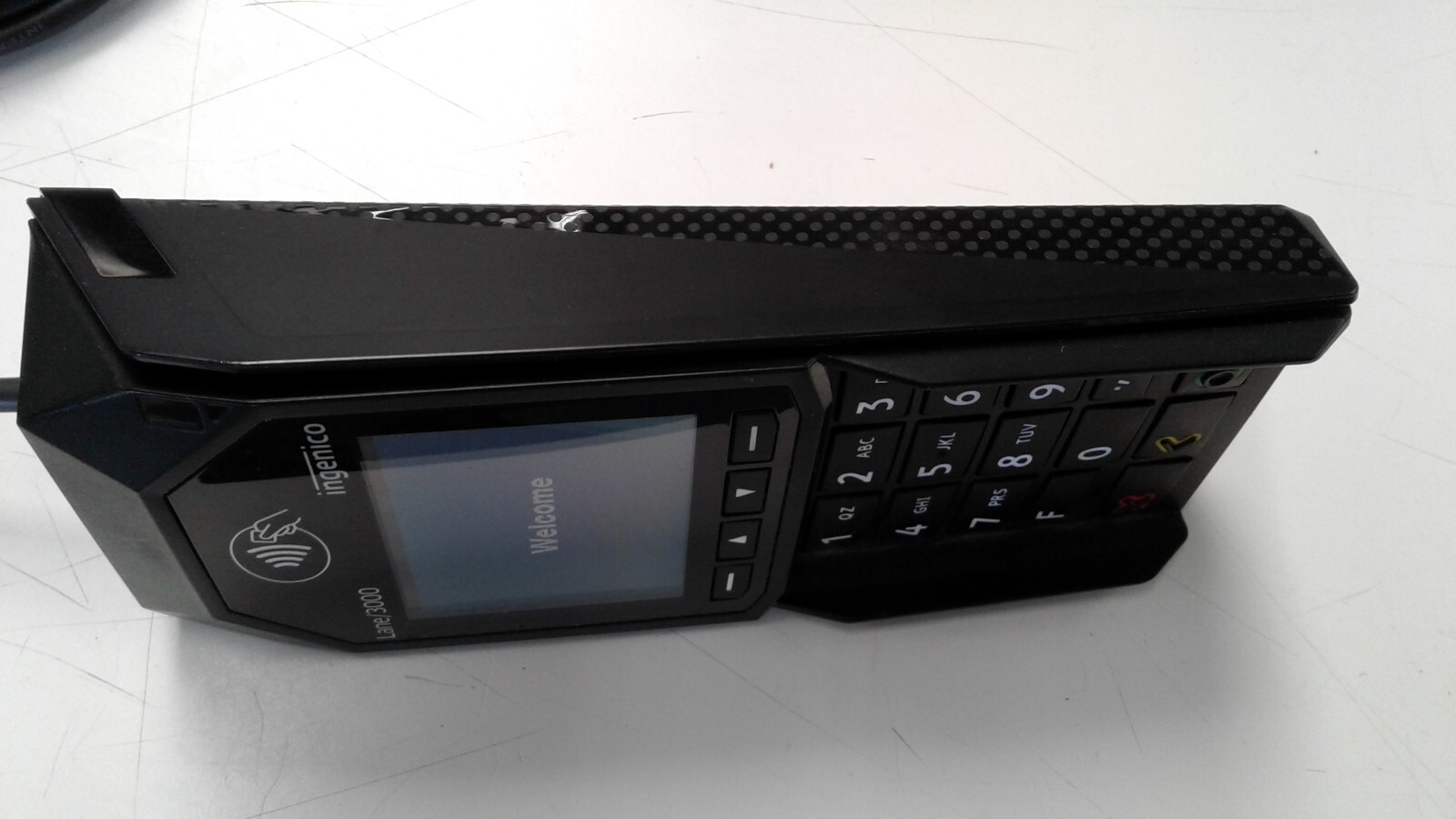 ingenico Lane/3000 Card terminal without any cables or accessories.