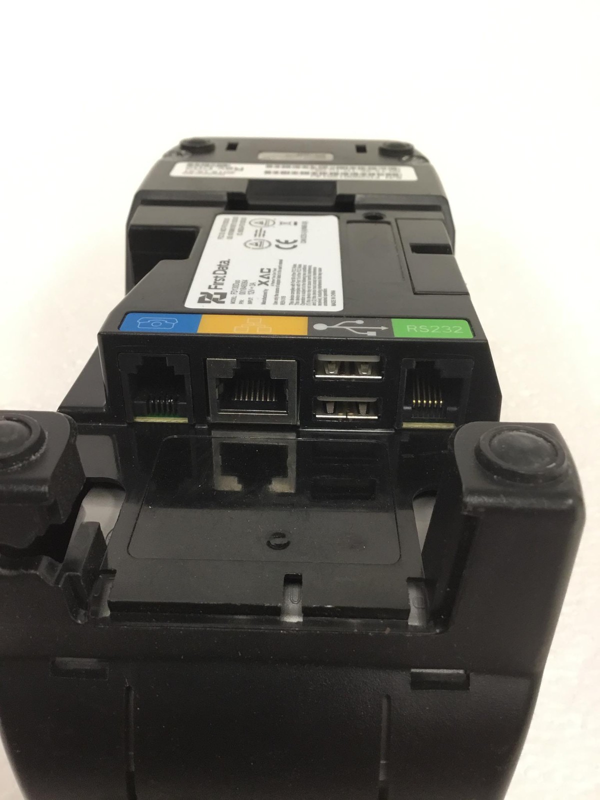 4x FIRST DATA FD130DUO Credit Card Machine w/Printer,AC Adapter,WORKS,FREE SHIP