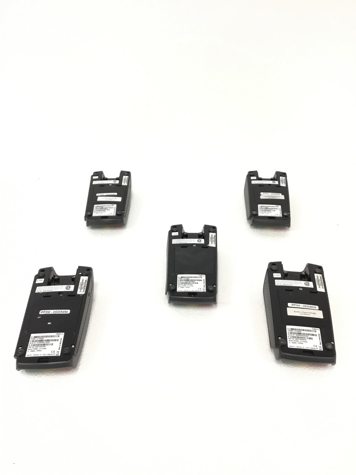 5x INGENICO IPP350-31T3154A Credit Card Machine, WORKING, FREE SHIPPING