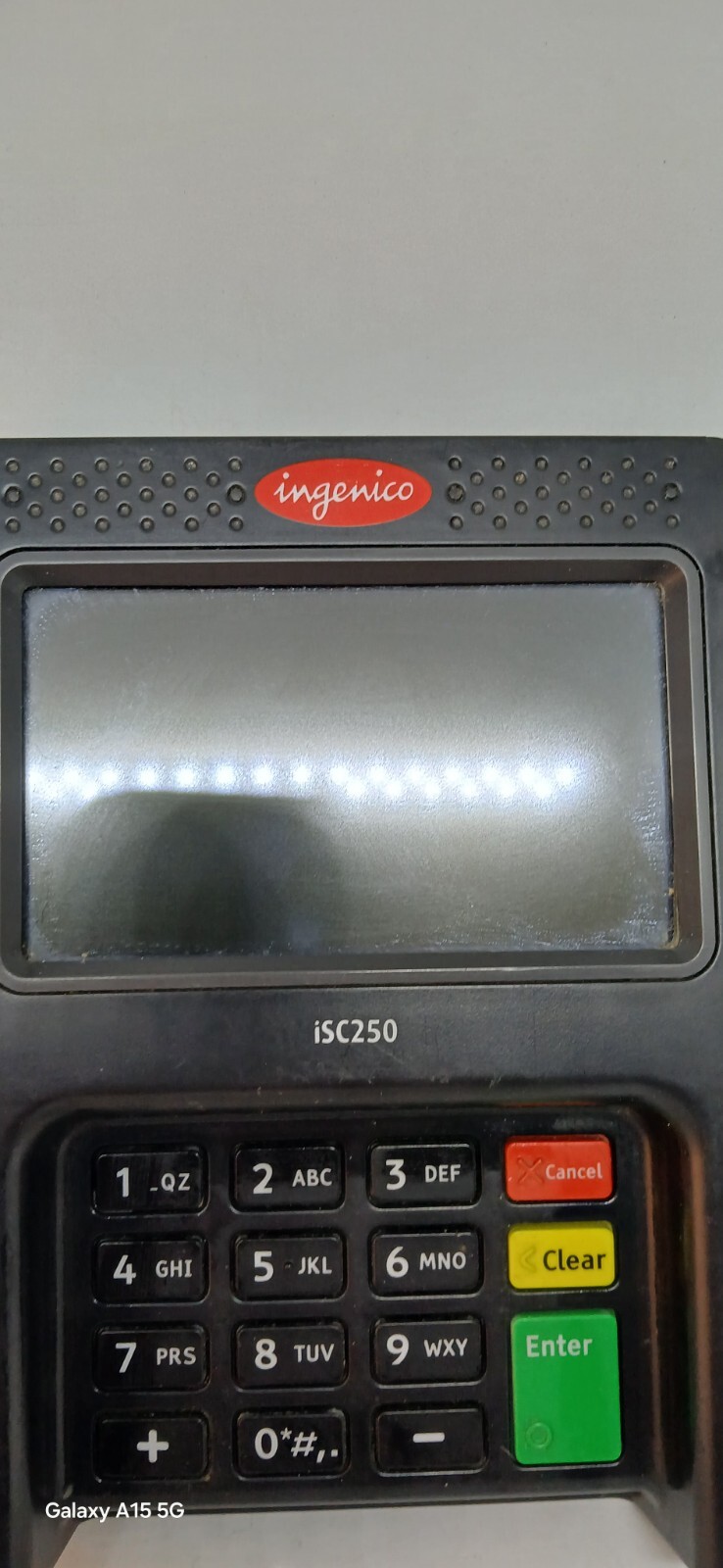 Ingenico Isc250 Card Reader