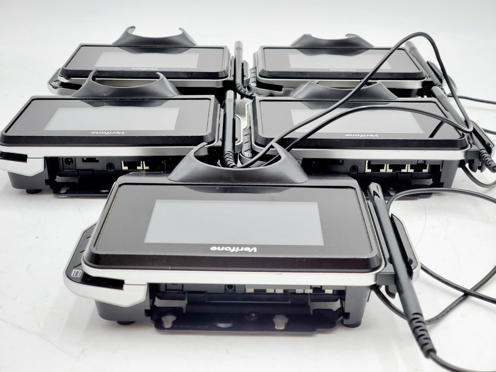 LOT OF 5 – VeriFone MX915 (M177-409-01-R) Payment Terminal W Stylus Pen