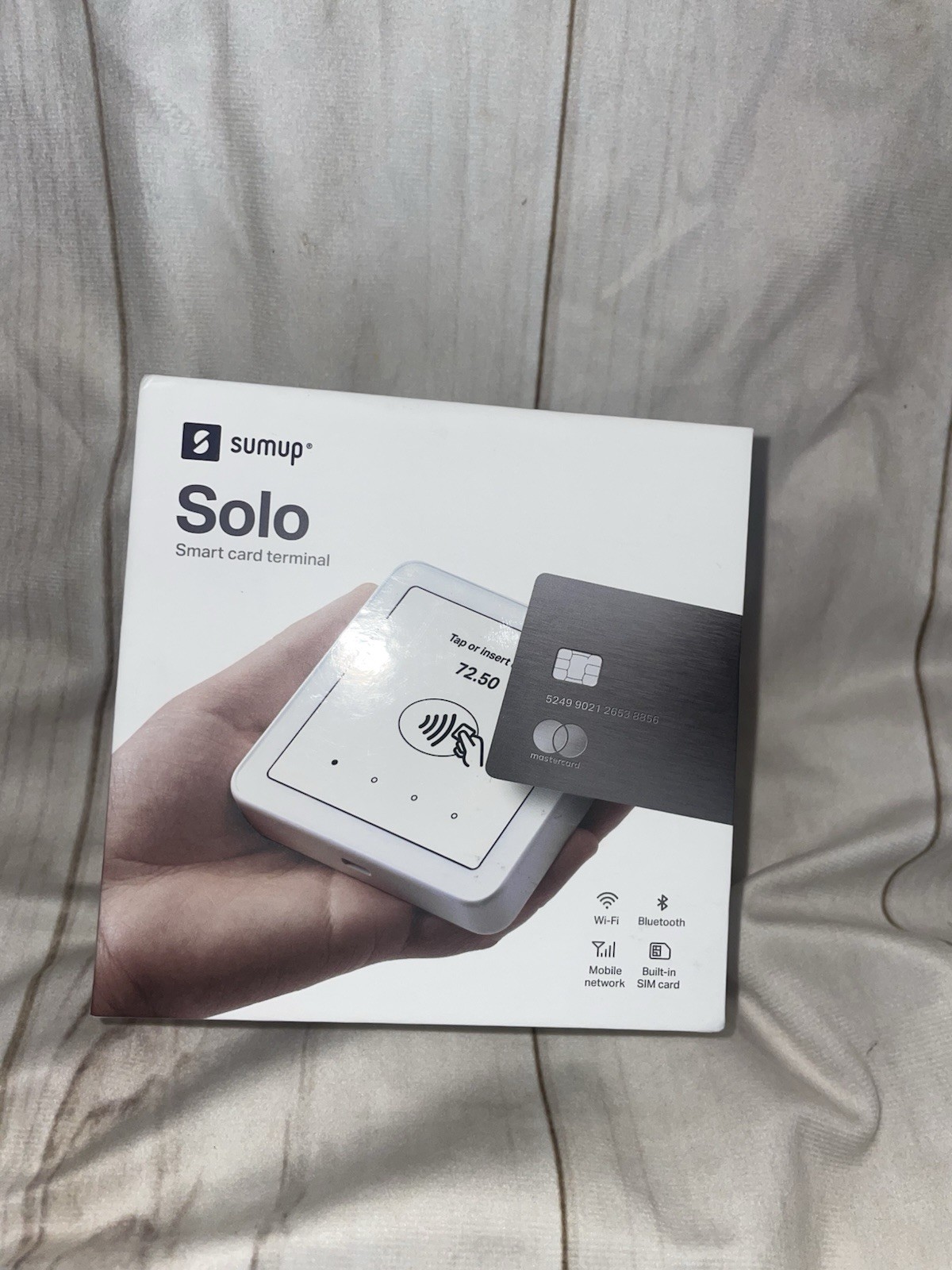 Sumup Solo Mobile Wi-Fi Smart Card Terminal Reader White