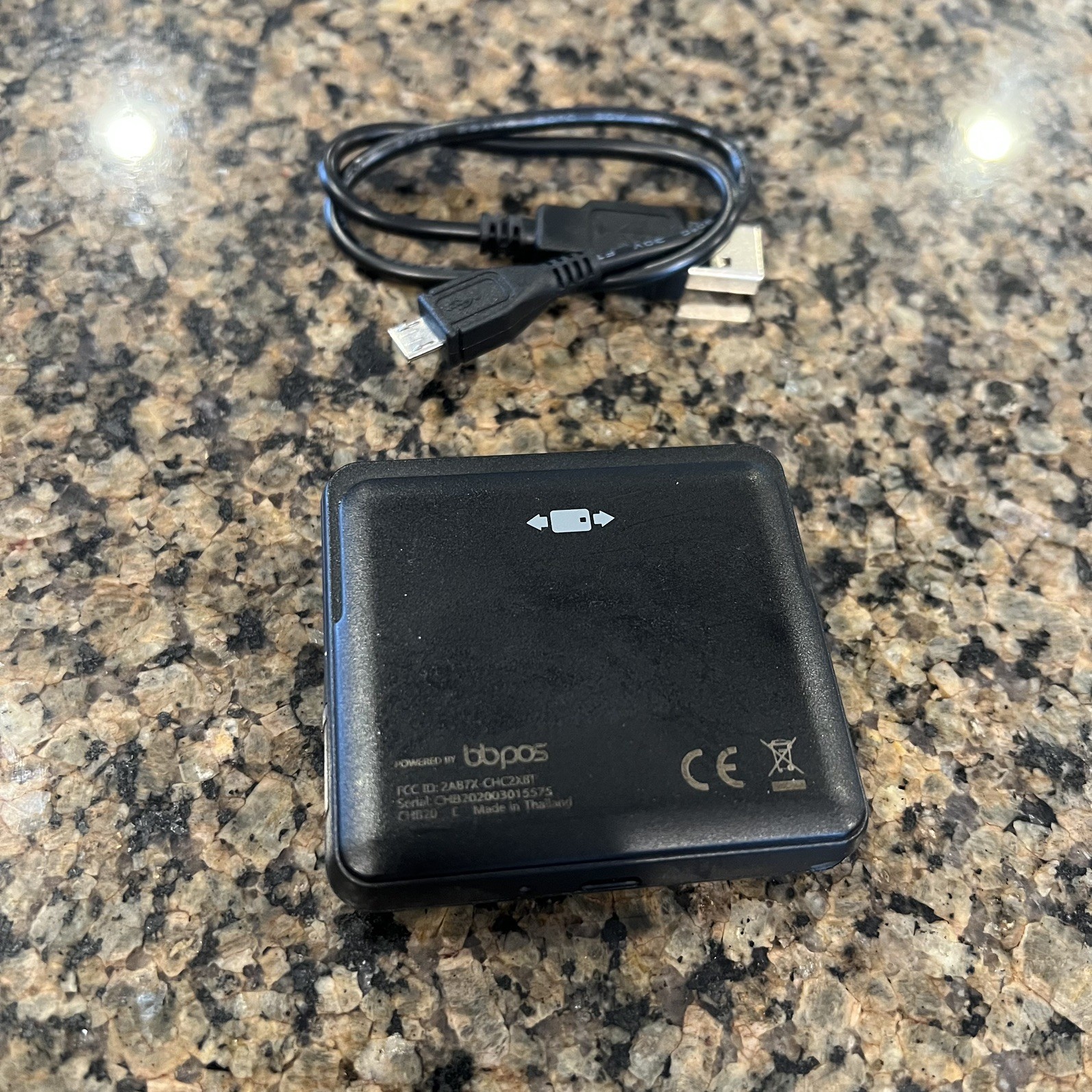 Bbpos Chipper 2X POS Bluetooth Credit Card Chip Reader Scanner 2AB7X-CHC2XBT