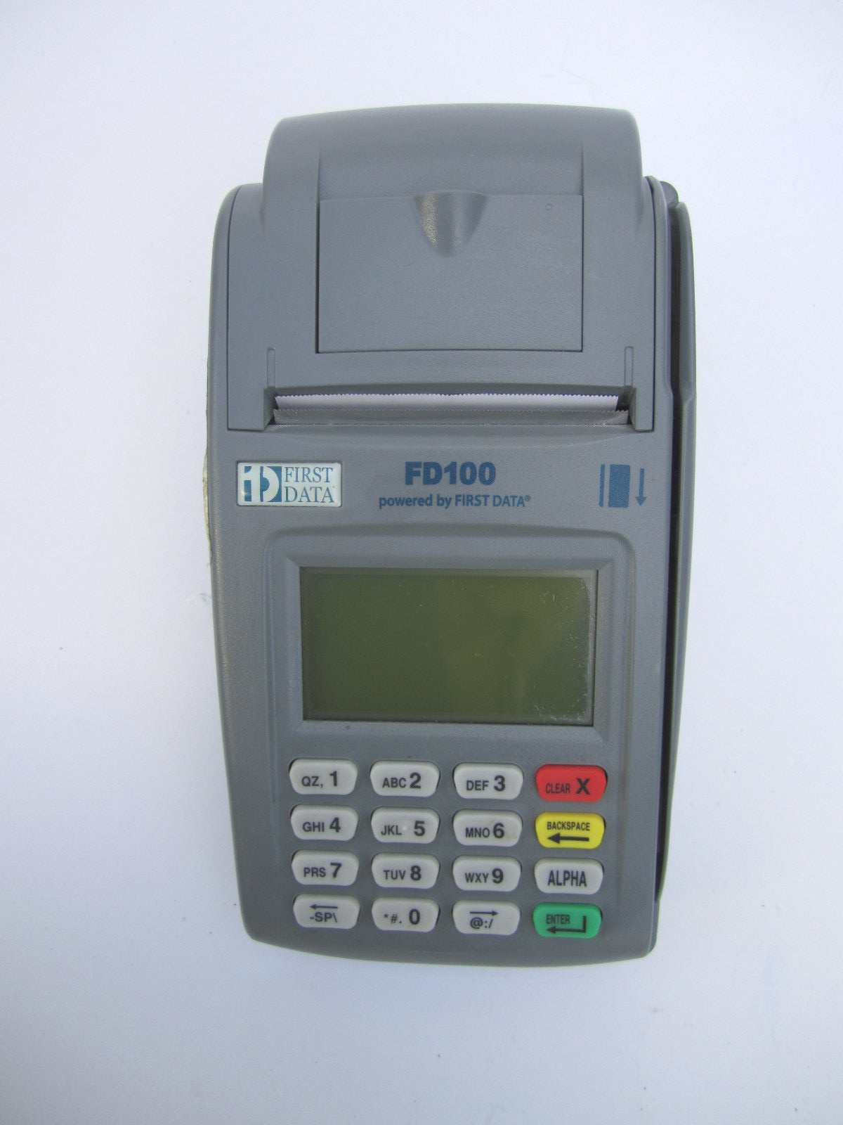 First Data FD100 Credit Card Terminal With Power Adapter