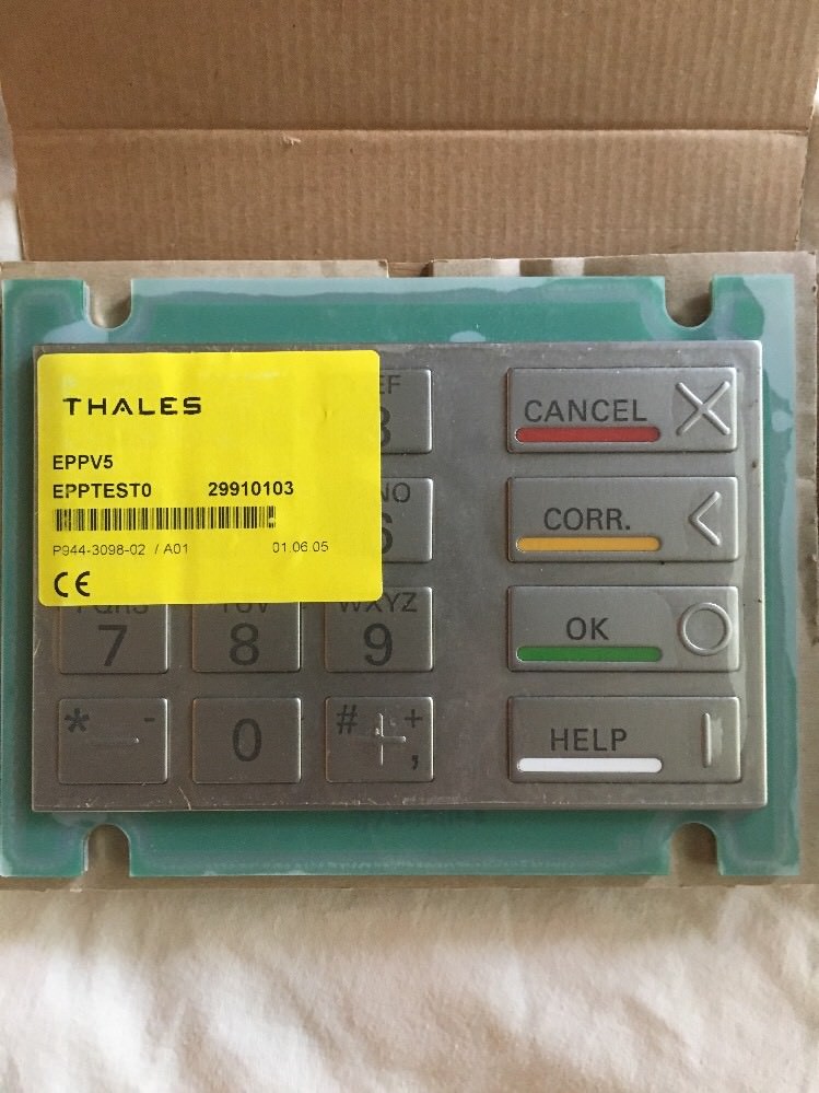 VERIFONE / HYPERCOM EXTERNAL SECURE HYBRID READER EPPV5 P944-3196-15