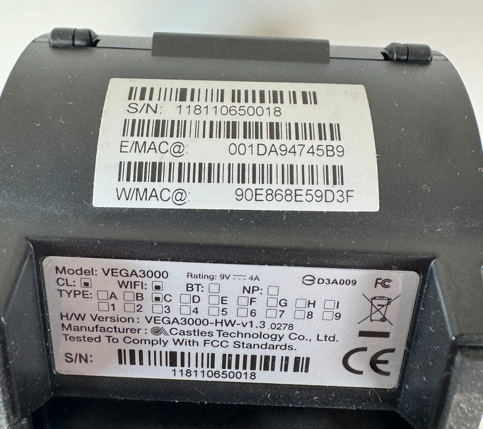 Dejavoo Z11 EMV / Card Terminal – READ for info – No Merchant ID – Lot of 10