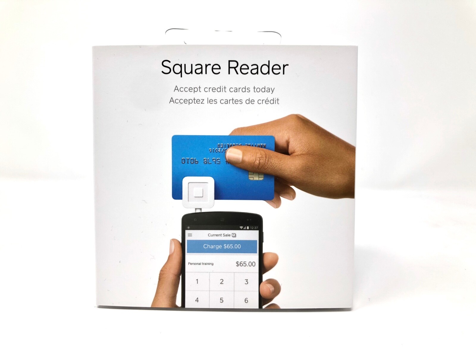SQUARE 3.5mm Jack Magstrip Reader – iPhone, iPad, Android – NEW & SEALED