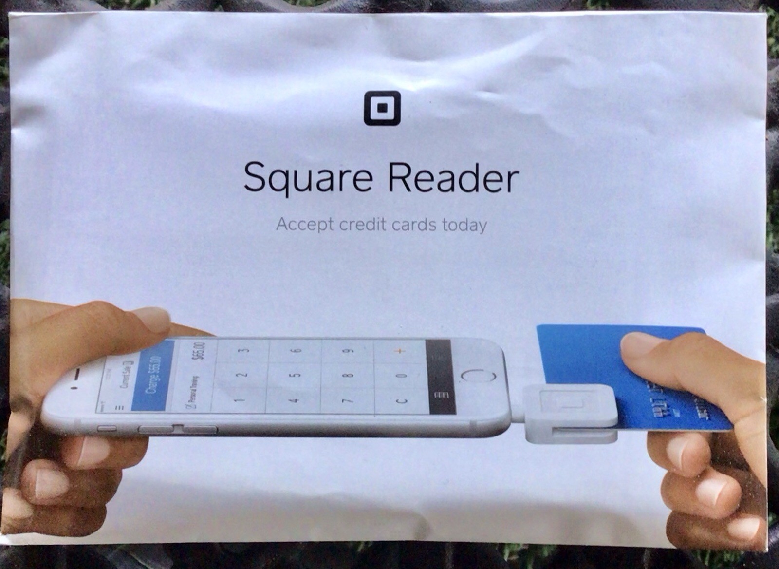Square Reader Magstripe Credit Card Reader – 3.5mm Headphone Jack – New Sealed
