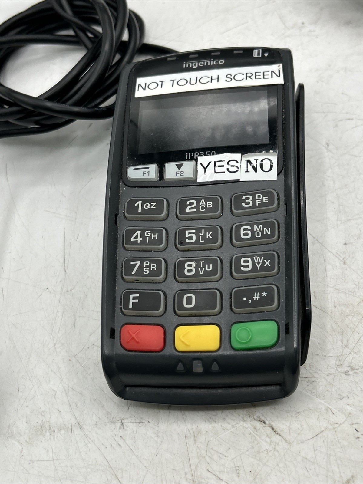 Ingenico LANE 3000 Credit Card Terminal Reader TRD30110877B & IPP350-31T3492A