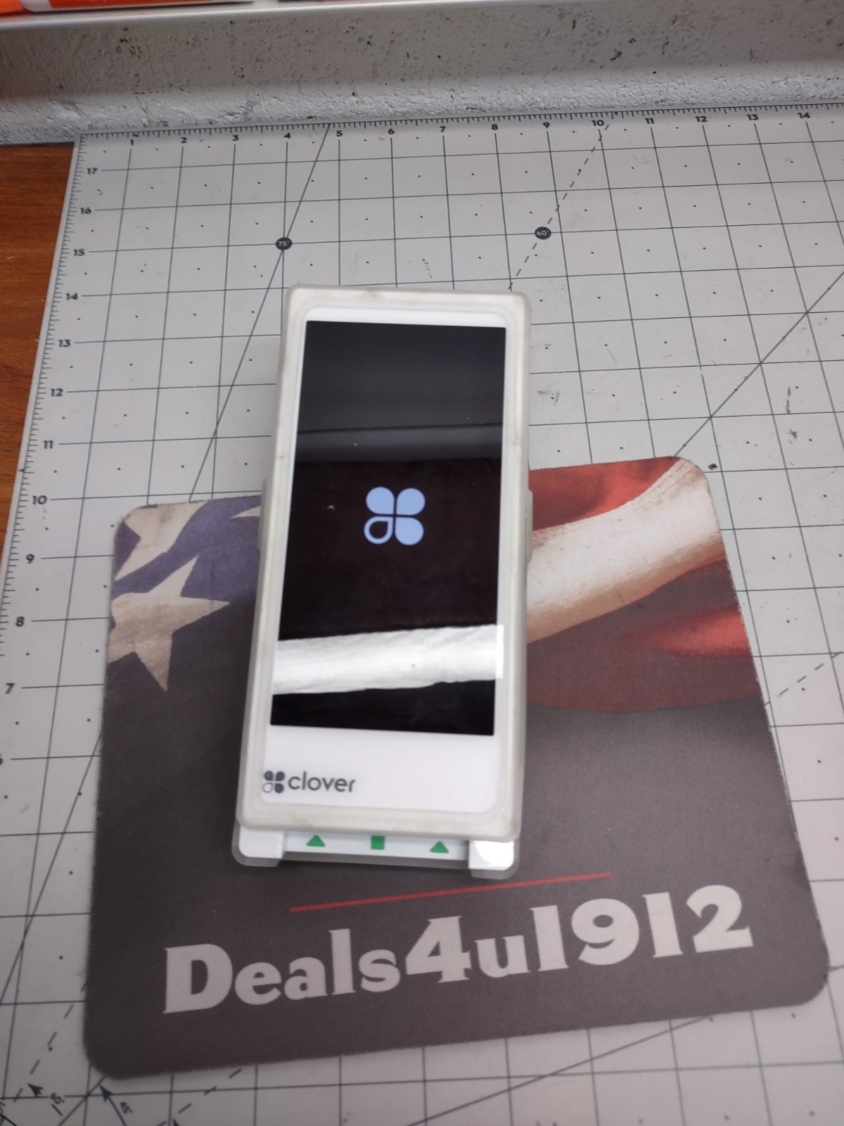 Clover Flex Credit Card Payment Machine Locked But can be Reset Very Good