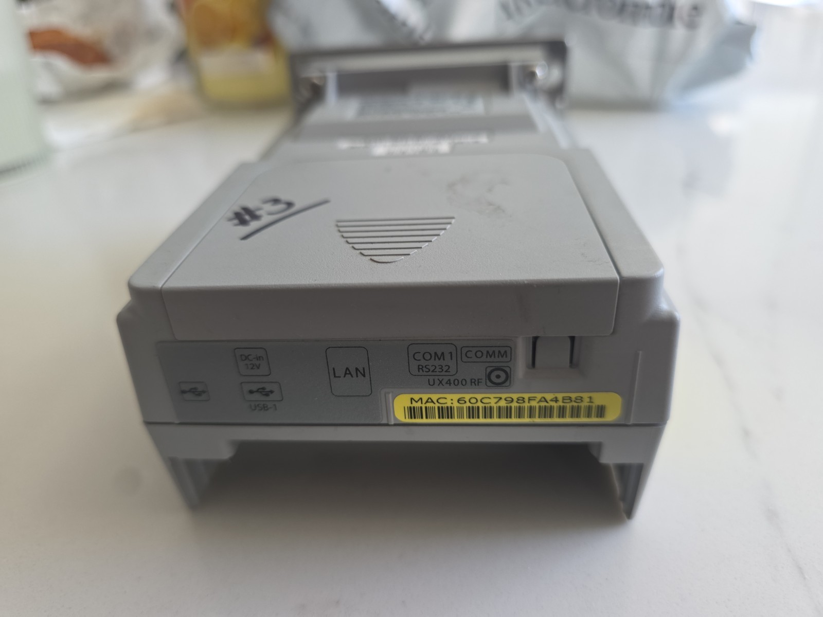 Verifone UX300-WPWR Credit Card Reader UNTESTED Parts Only