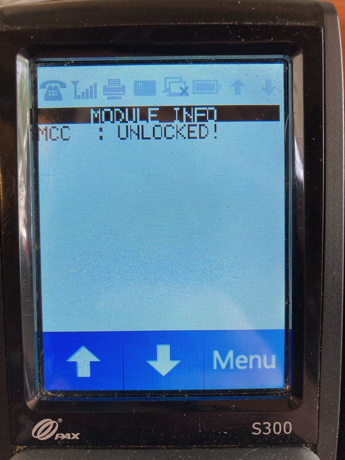2 PAX S300 Integrated PIN Pad Credit Card Terminals & Cables – Read Description