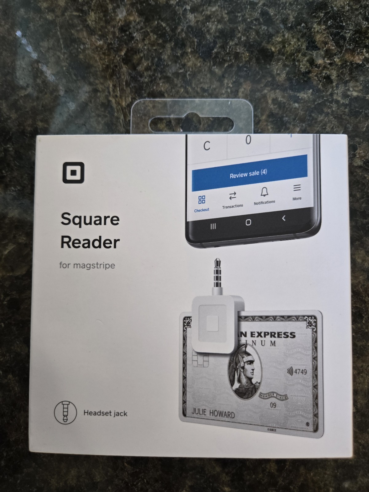 Square Reader for magstripe (headset jack) Headset Jack