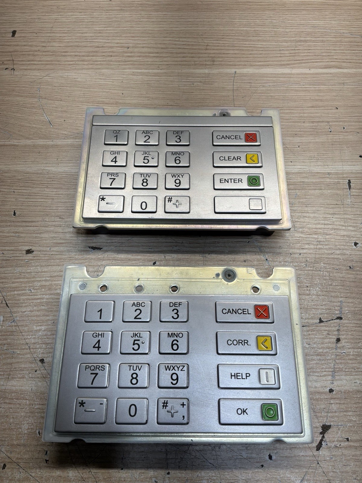 2 Verifone EPPV6 External Secure Hybrid Reader Keypad/ For Parts/JUA3668