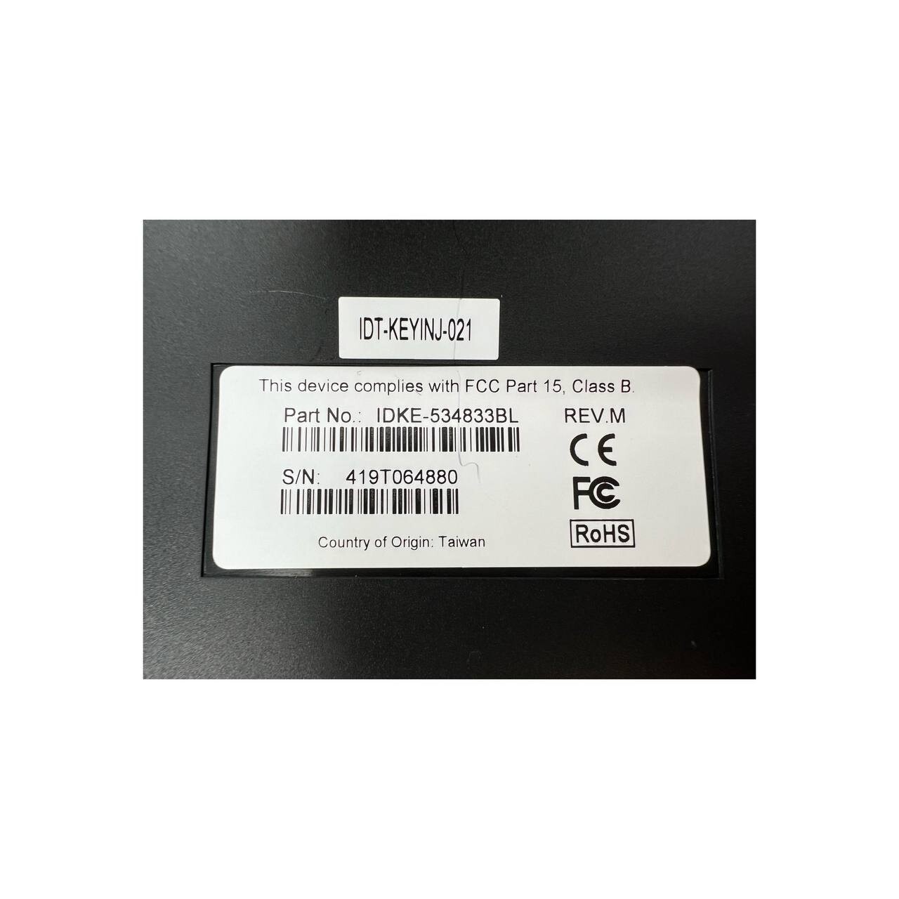 IdTech SREDKey Magstripe Credit Card Swiper Reader IDT-KEYINJ-021