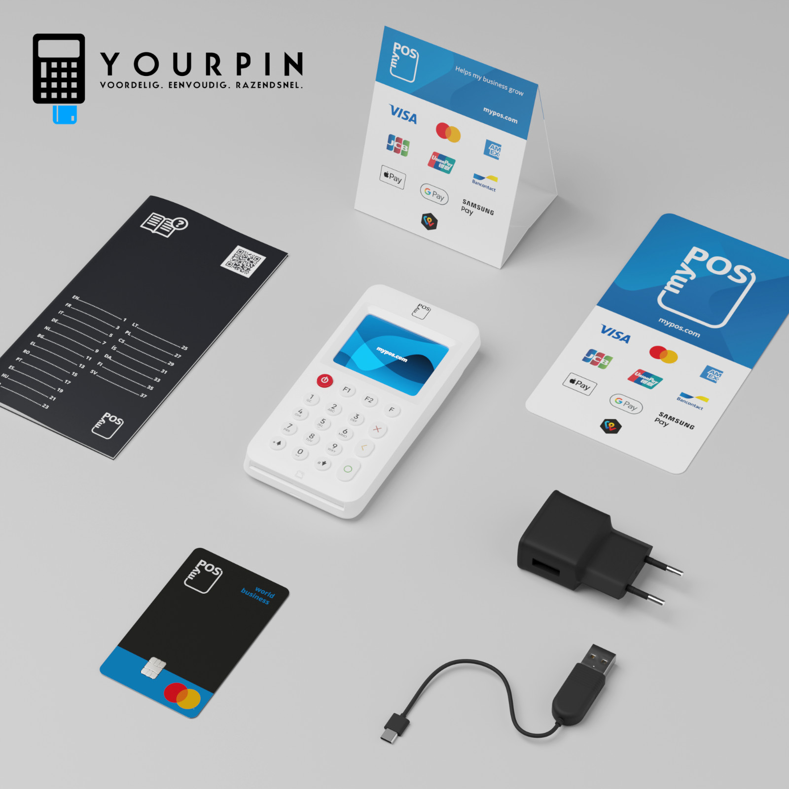 myPOS GO 2 – mobile pos device
