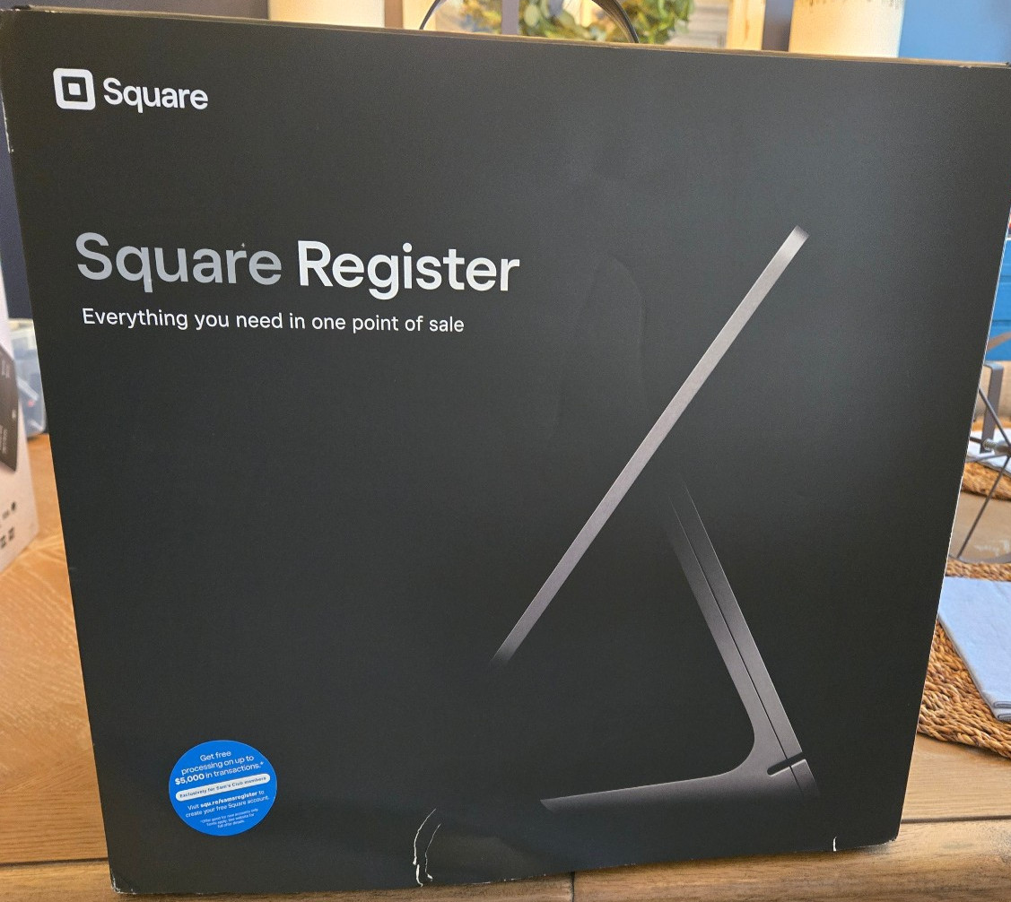Square Register POS System – Black (A-SKU-0665 -A2)