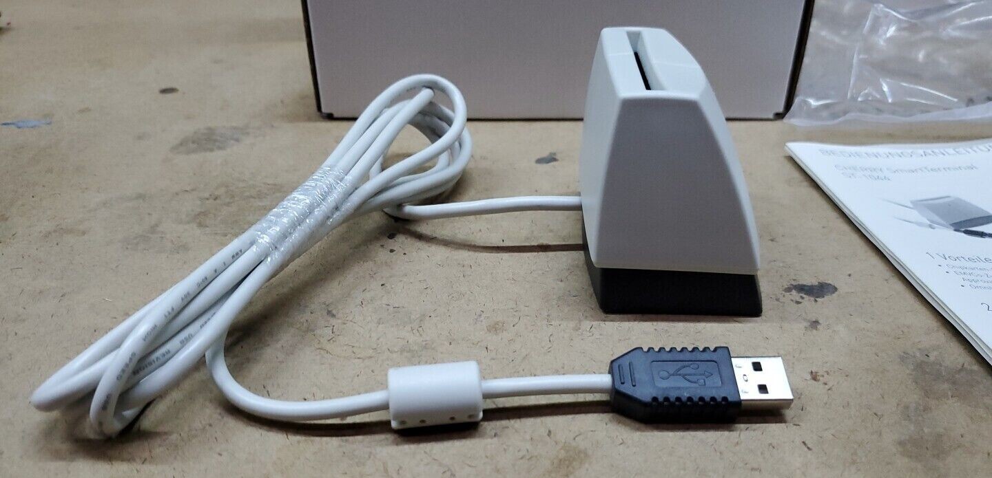 Cherry ST-1044UB USB Smart Card Reader, Made in Germany