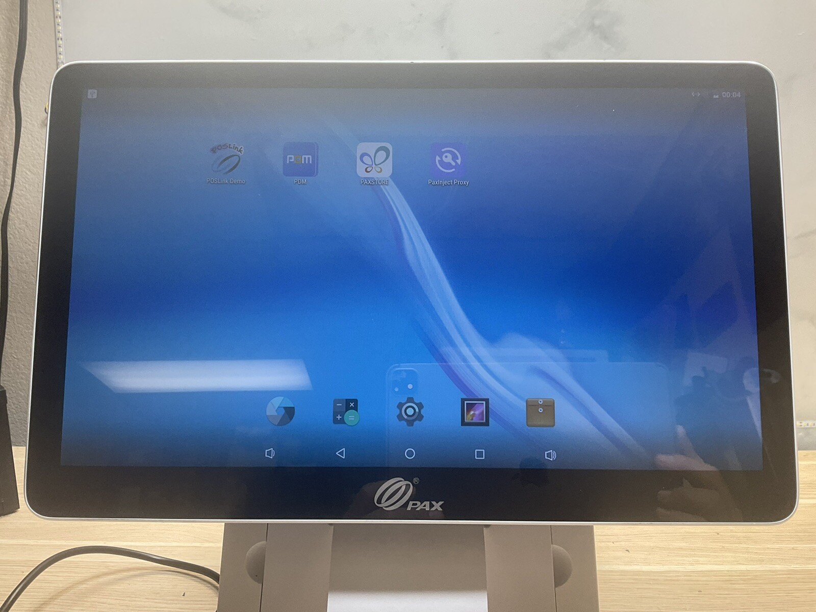PAX E800 Point Of Sale System Android Payment Terminal Sold As Is/JUA2330