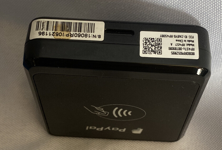 Paypal PCTUSDCRT Chip and Tap Credit Card Reader